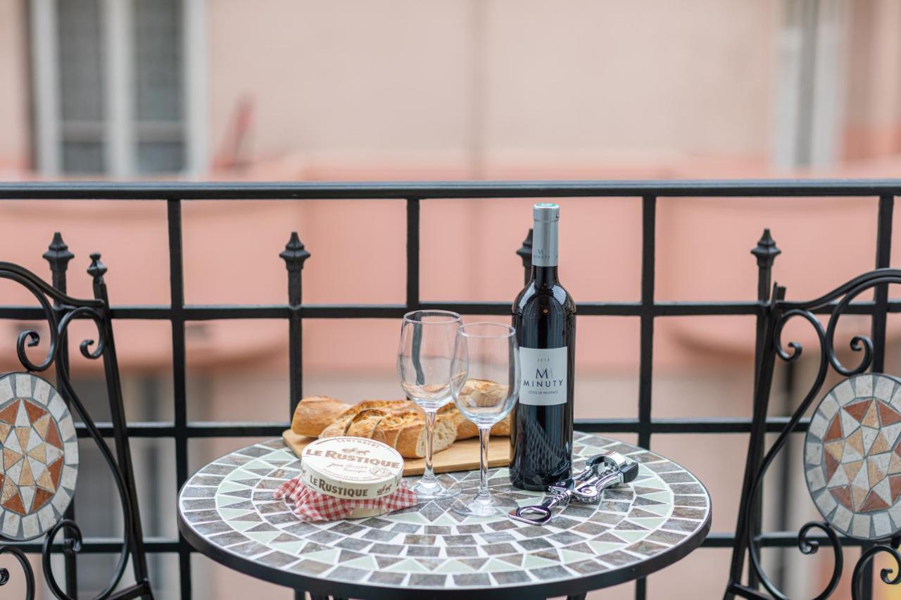 Lovely Apartment With Terrace Nice Centre Buitenkant foto