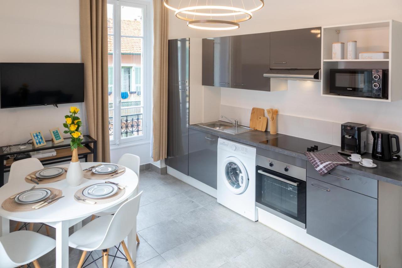 Lovely Apartment With Terrace Nice Centre Buitenkant foto
